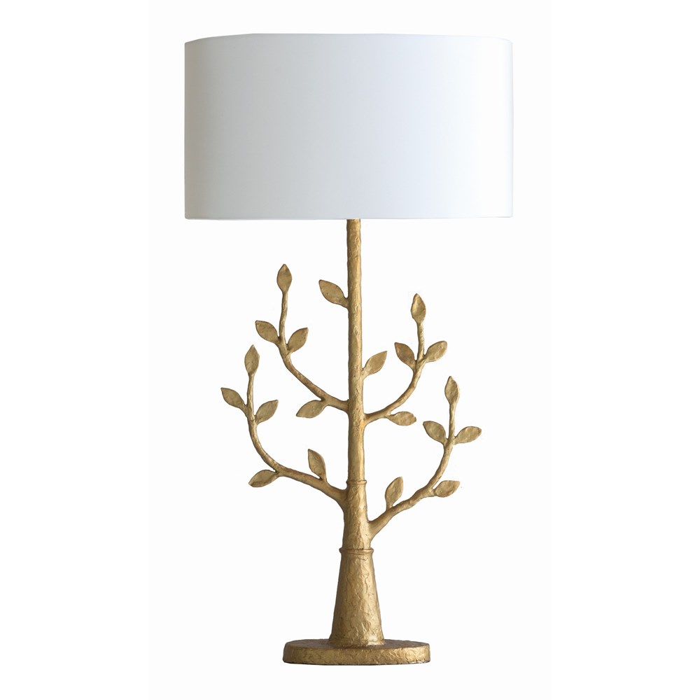 Millana Tree Table Lamp by William Yeoward in Guiled Gold